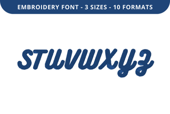 Buck Harry Font S to Z – A Designer’s Honest Review for Boutique Sweatshirt Embellishment
