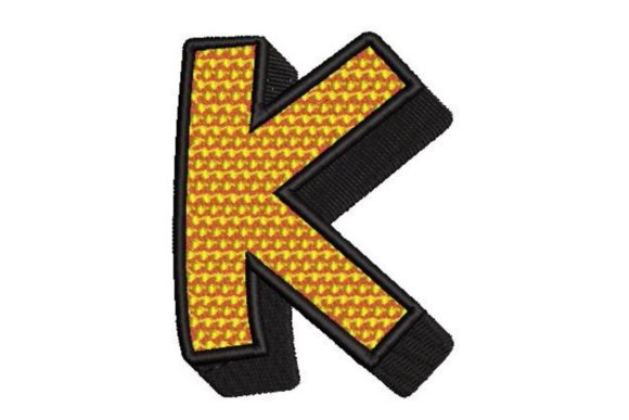 Comic Pop Art Alphabet Letter K Review