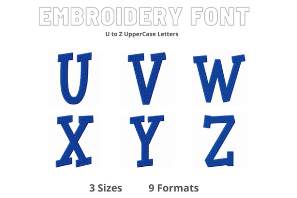 Font U to Z: A Designer’s Real-World Embroidery Font Review