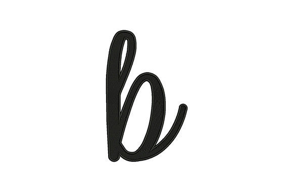 Lowercase Alphabet B: A Designer's Review for Personalized Gifts
