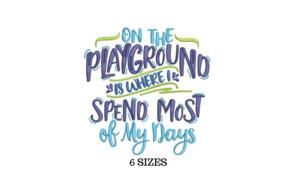 Playground: A Back To School Embroidery Review