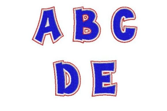 Watercolorstyle Letter a-E: A Designer Review